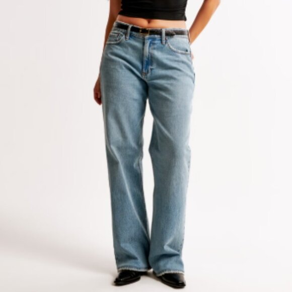 Abercrombie & Fitch Jeans The Baggy; Size 28 Short; - Picture 1 of 4